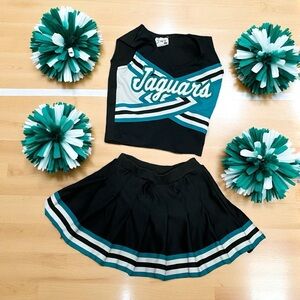 Jacksonville Jaguars Cheerleading Cheer Uniform Kids Custom Uniform‎ about 4T/5T